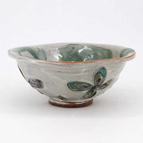 Four Leaf Patterned Cereal Bowl