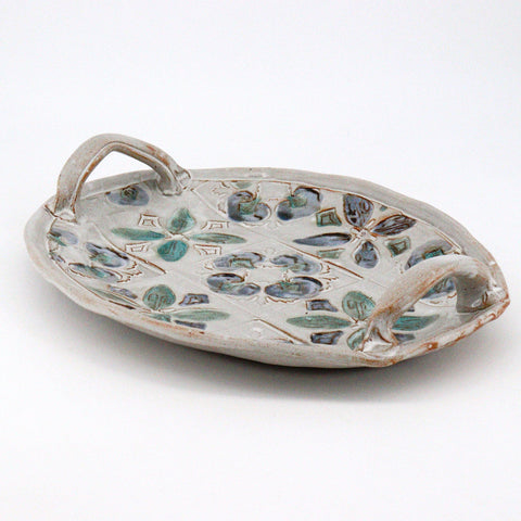 Small Quatrefoil Patterned Platter