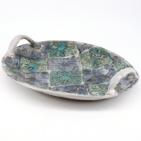Medium Quatrefoil Patterned Platter