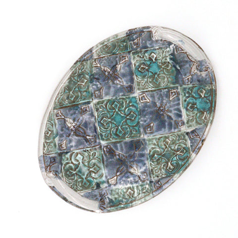 Medium Quatrefoil Patterned Platter