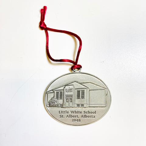 Ornament: Little White School