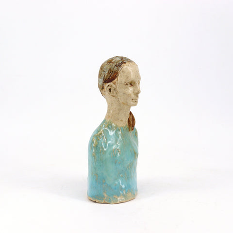 Untitled, Teal Sweater