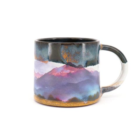 'Aurora" Mountain Mugs Style 3 - Arts and Heritage St. Albert