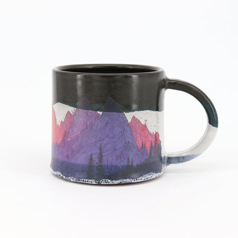 'Nebula' Mountain Mugs Style 2 - Arts and Heritage St. Albert