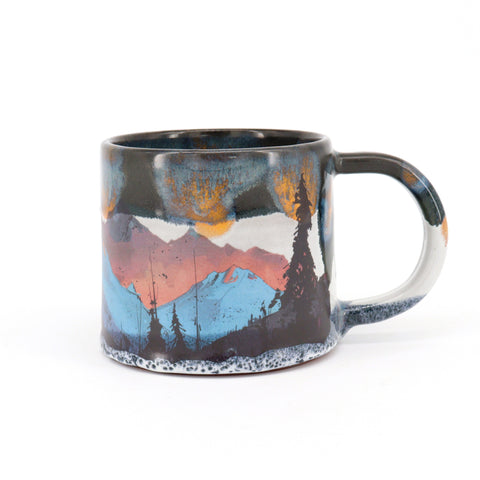 'Aurora" Mountain Mugs Style 4 - Arts and Heritage St. Albert