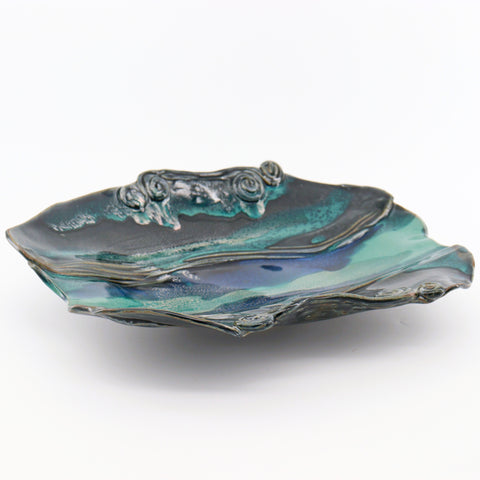 Large Flowing Waves Platter