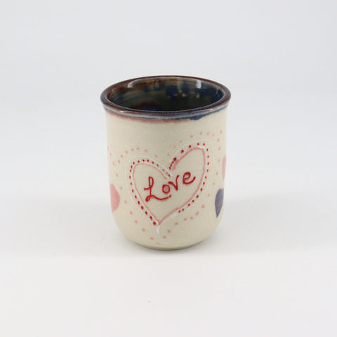 Mini Patterned Cup Hearts - Arts and Heritage St. Albert