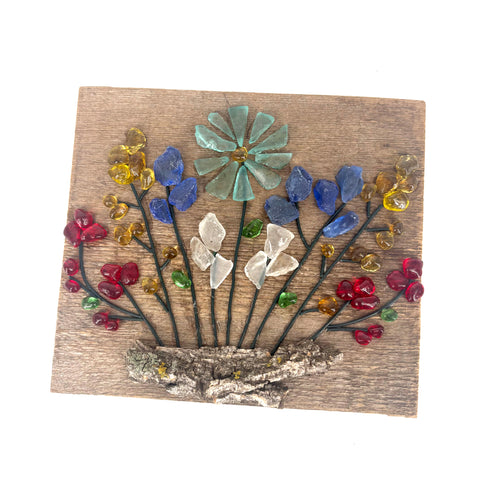 Barnboard Art Flower Garden - Arts and Heritage St. Albert