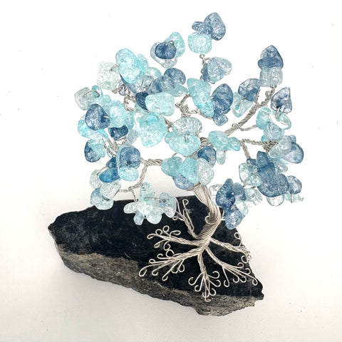Crackle Glass Bonsai - Arts and Heritage St. Albert