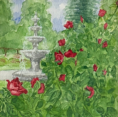 Emily Carr Roses at St. Albert Botanic Park