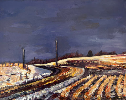 Warm Winter Glow (Highway 13, Near Gwynn)