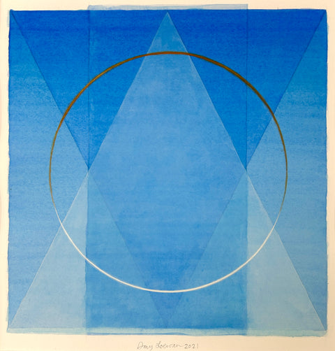 Contemplation in Blue - Arts and Heritage St. Albert