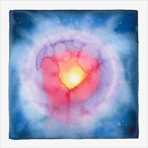 'Nebulae Series' 14" x 14" Art Prints by Amy Loewan The Beginning is the Becoming - Arts and Heritage St. Albert