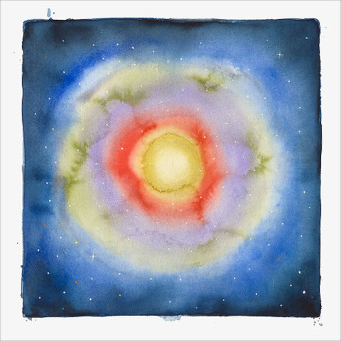 'Nebulae Series' 12" x 12" Art Prints by Amy Loewan The End Becomes the Beginning - Arts and Heritage St. Albert