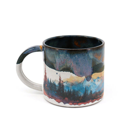 'Nebula' Mountain Mugs Style 4 - Arts and Heritage St. Albert