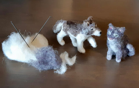 Needle-Felted Animal