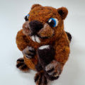 Needle Felted Beaver - Arts and Heritage St. Albert