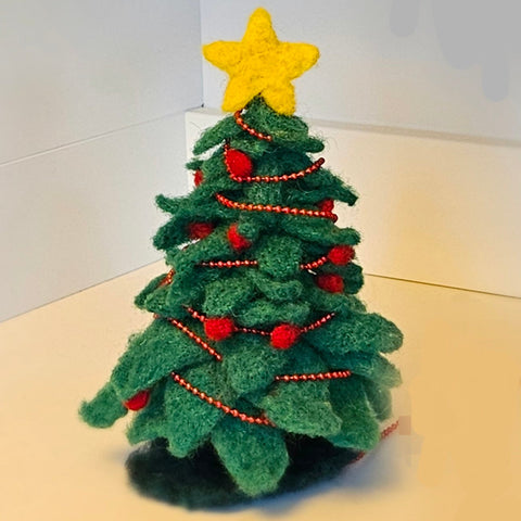 Needle Felted Trees - Arts and Heritage St. Albert