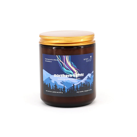 'Northern Lights' Hand Poured Soy Candle