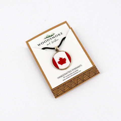 Oh Canada Pendant Necklace - Arts and Heritage St. Albert