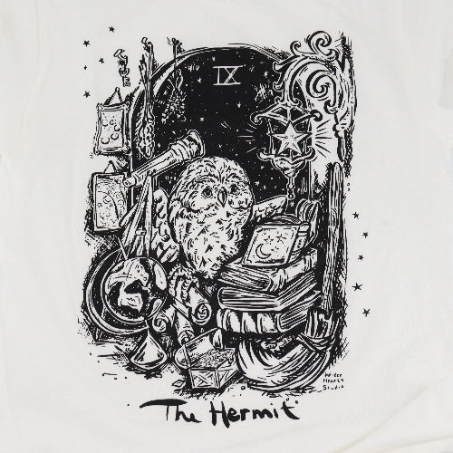The Hermit' Hand Silkscreened Magical Creature T-Shirt | Arts and