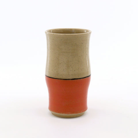 Colourful Handmade Tumblers Peach - Arts and Heritage St. Albert