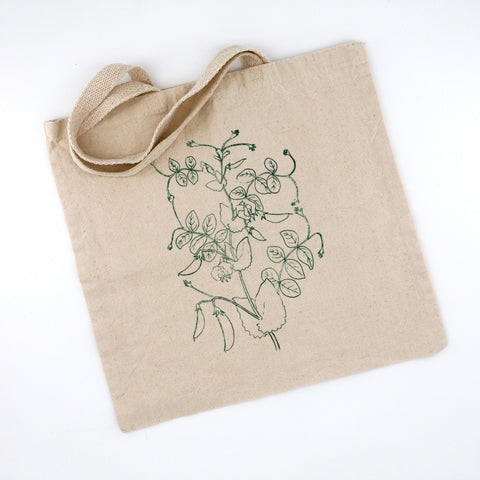 Block Printed Tote Bags by Hanna Dotzenroth