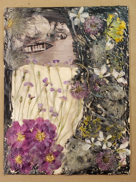 Heritage Harvest Fest – Pressed Flower Compositions - Arts and Heritage St. Albert