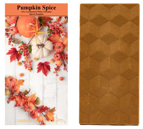 Pumpkin Spice Artisanal Chocolate Bar