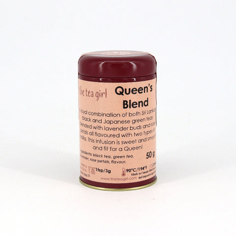Queens Blend Black & Green Tea Blend - Arts and Heritage St. Albert