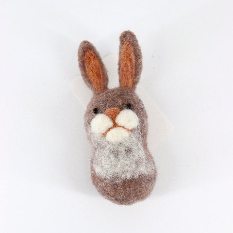 Felted Wildlife Ornaments Rabbit - Arts and Heritage St. Albert