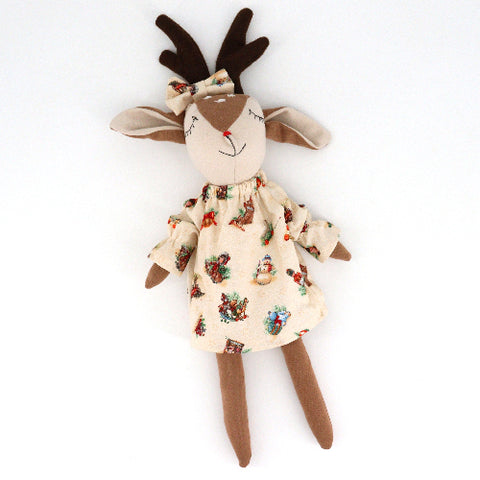 Handmade 'Reindeer' Doll Holiday Dress - Arts and Heritage St. Albert