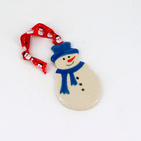 Medium Sized Handmade Ceramic Holiday Ornaments
