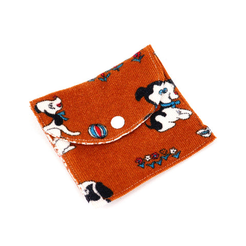 Handsewn Corduroy Snap Pouch Style 1 - Arts and Heritage St. Albert