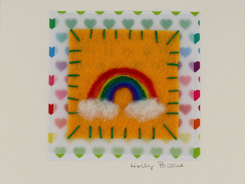 Holly Boone Art Cards - Rainbows #3 - Arts and Heritage St. Albert