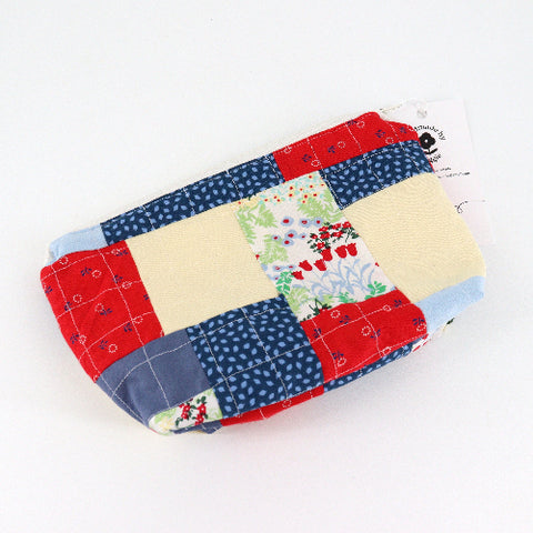 Handsewn Large Flat Bottom Zippered Pouch Style 3 - Arts and Heritage St. Albert