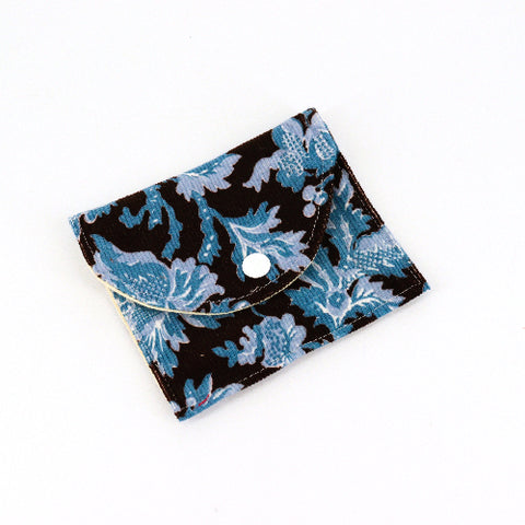 Handsewn Corduroy Snap Pouch Style 3 - Arts and Heritage St. Albert