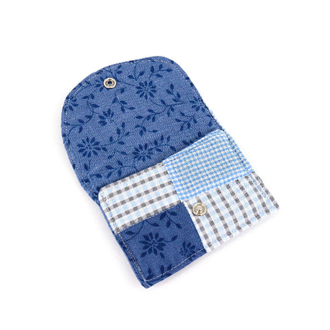 Handsewn Quilted Snap Pouch - Arts and Heritage St. Albert