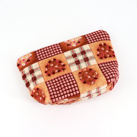 Handsewn Medium Flat Bottom Zippered Pouch Style 4 - Arts and Heritage St. Albert