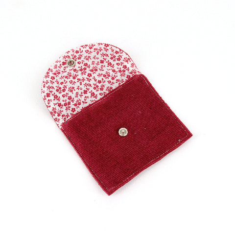 Handsewn Corduroy Snap Pouch - Arts and Heritage St. Albert
