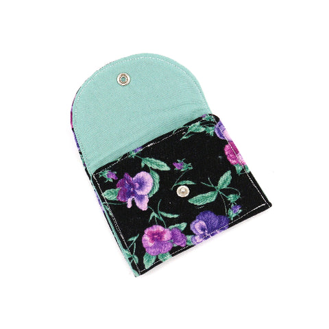 Handsewn Quilted Snap Pouch - Arts and Heritage St. Albert
