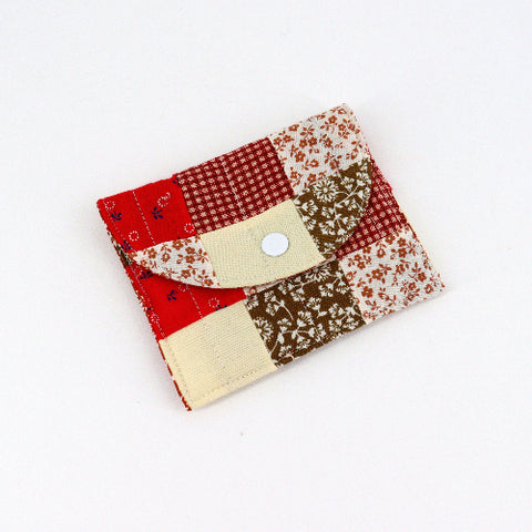 Handsewn Quilted Snap Pouch Style 7 - Arts and Heritage St. Albert