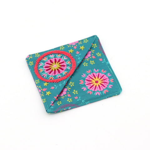 Embroidered Fabric Bookmark Corners Style 22 - Arts and Heritage St. Albert