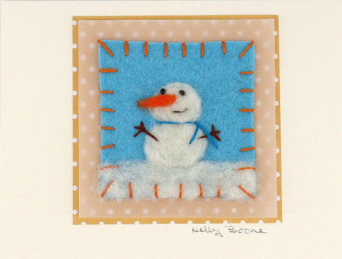 Holly Boone Art Cards - Snowmen Style 8 - Arts and Heritage St. Albert