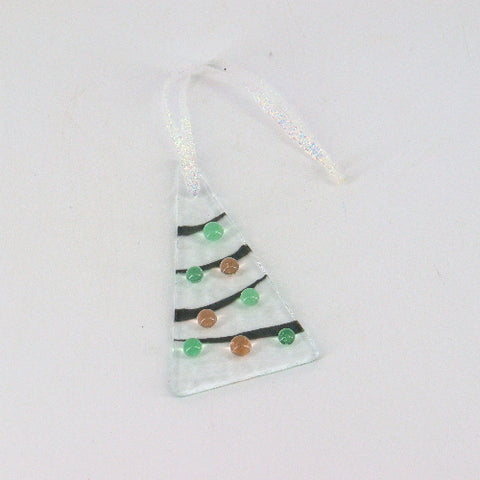 Sugar Plum Tree Glass Ornament Style 2 - Arts and Heritage St. Albert