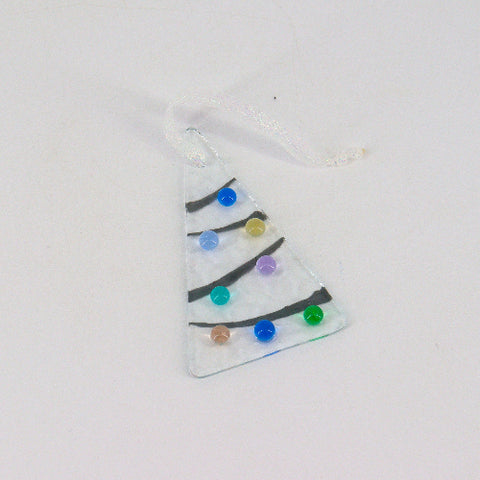 Sugar Plum Tree Glass Ornament Style 3 - Arts and Heritage St. Albert