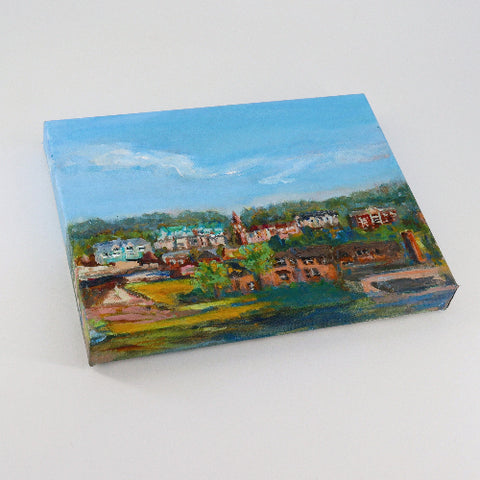 'Summer View 1' Acrylic Painting by Julie Daly - Arts and Heritage St. Albert