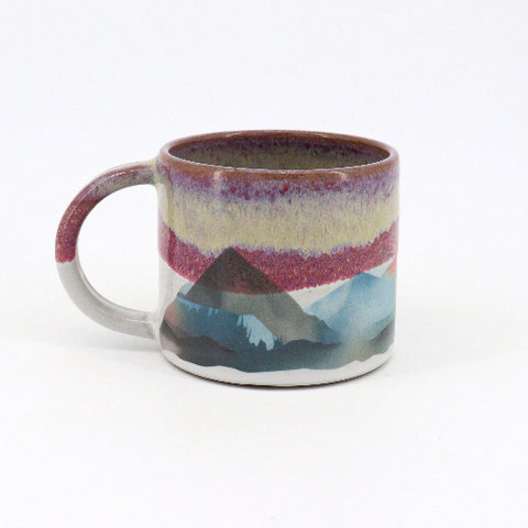 'Sunset Ombre' Mountain Mugs - Arts and Heritage St. Albert