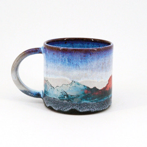'Sunset Ombre' Mountain Mugs Style 3 - Arts and Heritage St. Albert