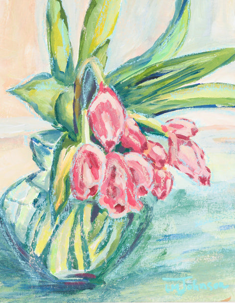 'Tabitha's Tulips' Original Painting by Luise Mendler-Johnson